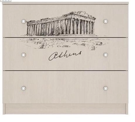 Комод К-12  Мийа-3/Фотопечать (Ш-973 х В-735 х Г-445 мм)