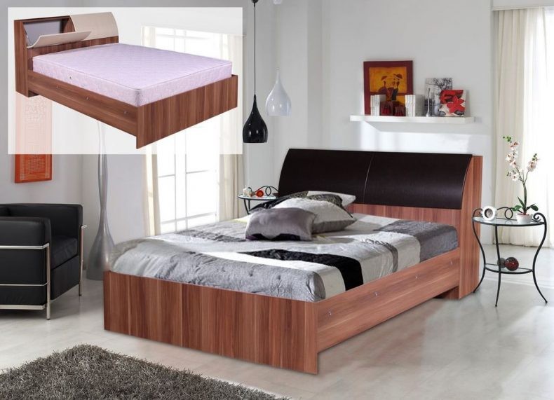 Кровать с Боксом и Матрасом в Подарок/Разные Цвета и Размеры