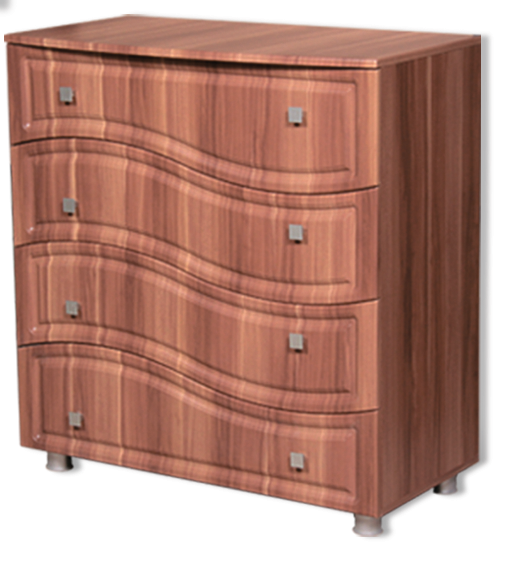 Клеопатра Комод 4 Ящика МДФ (Ш-900 х В-960 х Г-420 мм)/Разные Цвета