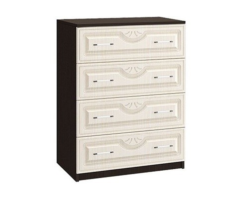 Комод Зара МДФ с 4-мя Выдвижными Ящиками ЗК-03 (0,8х1,055х0,44)/Разные Цвета