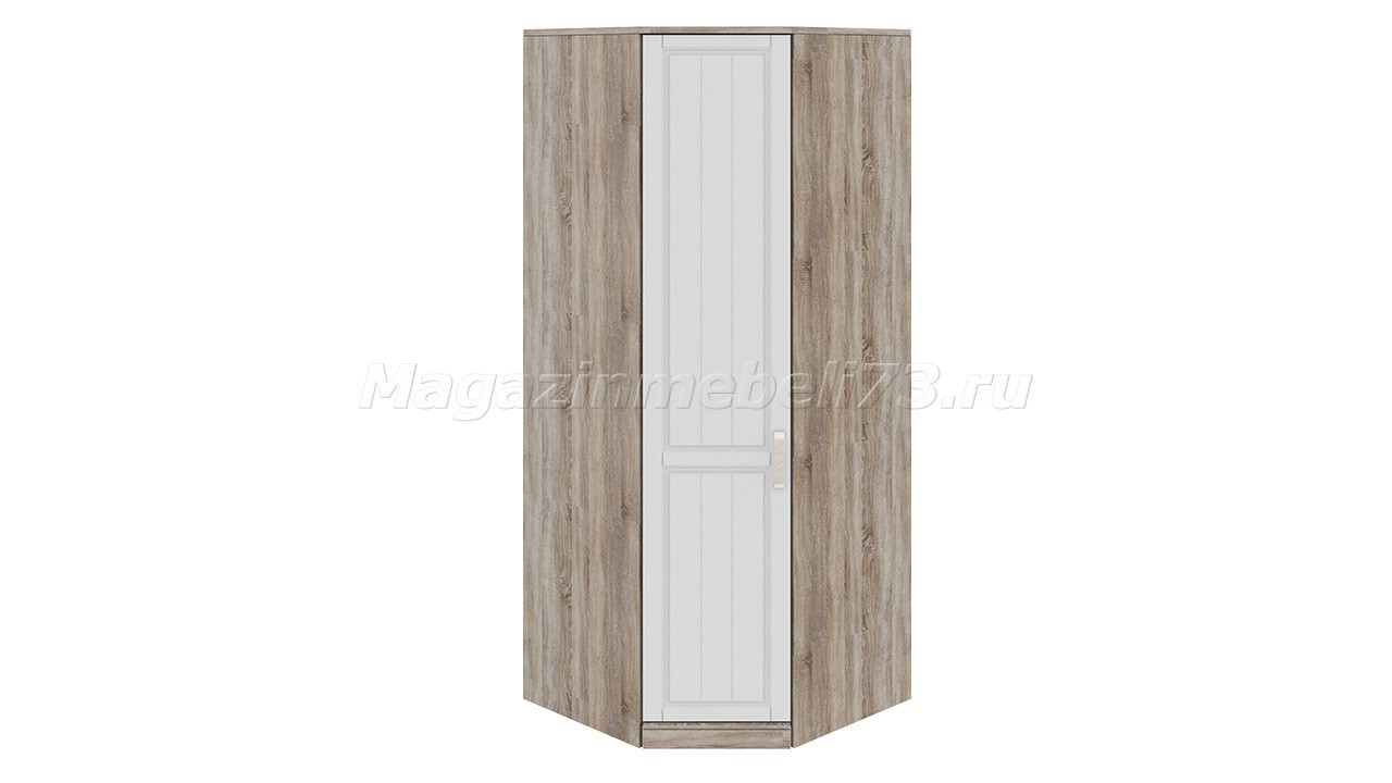 Шкаф угловой с 1-ой дверью левый «Прованс» СМ-223.07.006L