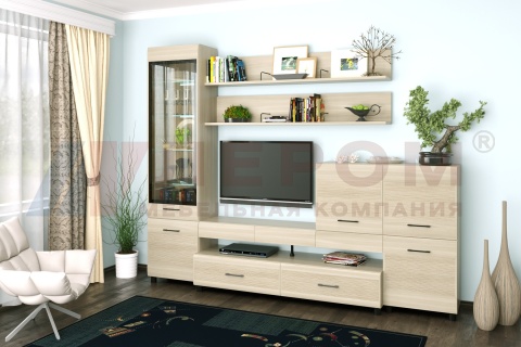 Гостиная-Стенка Камелия №5 (В-2172 х Ш-2700 х Г-452 мм)