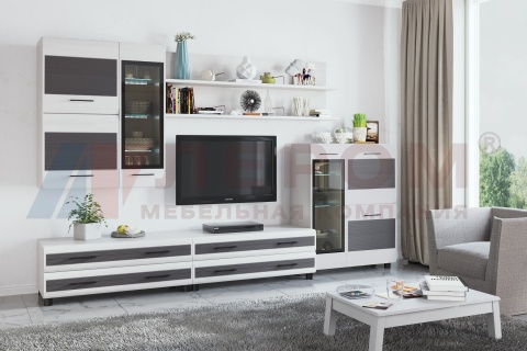 Гостиная-Стенка Камелия №6 (В-2172 х Ш-3060 х Г-452 мм)