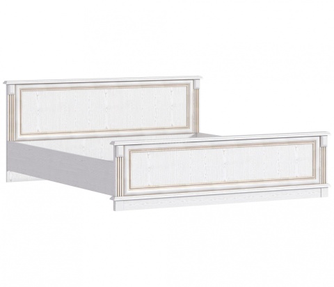 Версаль СБ-3055 Кровать (1800)/Белый Ясень