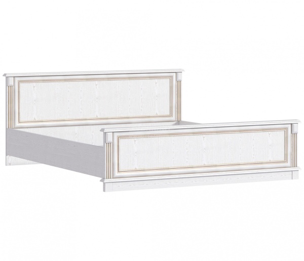 Версаль СБ-3055 Кровать (1800)/Белый Ясень