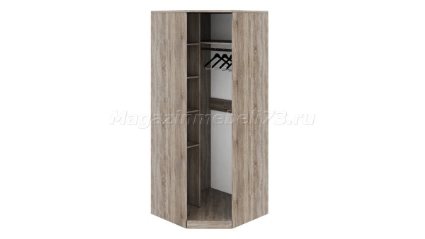 Шкаф угловой с 1-ой дверью левый «Прованс» СМ-223.07.006L