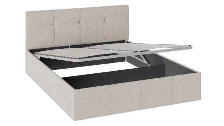 Кровать «Лора» c мягкой обивкой и подъемным механизмом/Разные Цвета