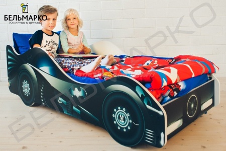 Детская кровать-тачка БЭТМОБИЛЬ