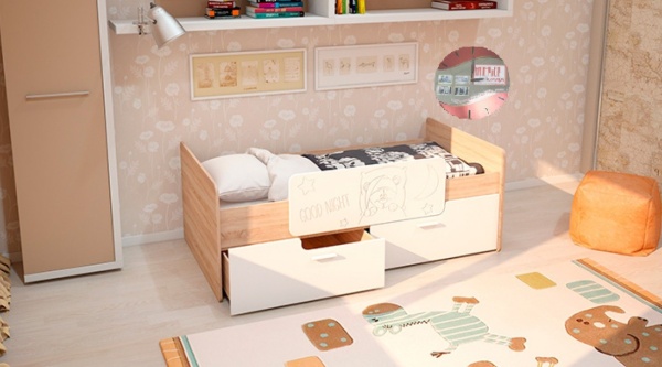 Детская Кровать Умка