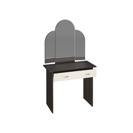 Спальный Гарнитур Баcя с Прикроватным Блоком ЛДСП (Венге/Ясень Шимо Светлый)