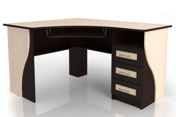 Компьютерный стол "Мебелайн-61" (тумба справа)