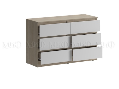 Комод Честер (Ш-1202/В-768/Г-450)/Разные Цвета