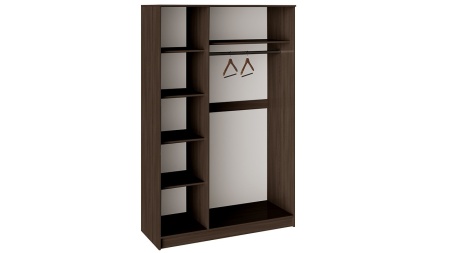 Шкаф Мадлен Венге Цаво/Дуб Белфорт с Рисунком (Ш-1352 х В-2100 х Г-532 мм)