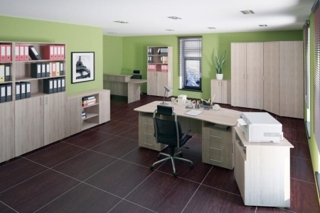 Шкаф для документов Акцент (модуль 2)