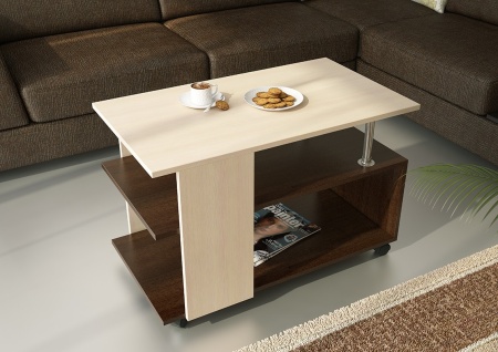 Стол Журнальный №6 (Ш-800 мм x В-530 мм x Г-458 мм)/Разные Цвета