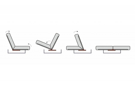 Комплект мягкой мебели "Лидер" бнп + кресло