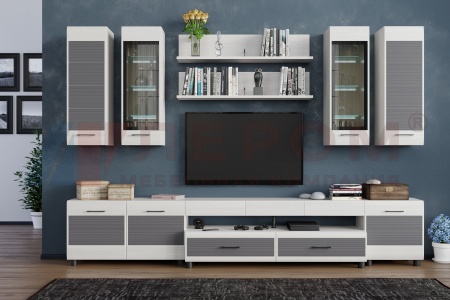 Гостиная-Стенка Камелия №9 (В-2172 х Ш-3240 х Г-452 мм)