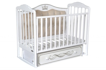 Кроватка с маятником "Letizia Elegance Premium"