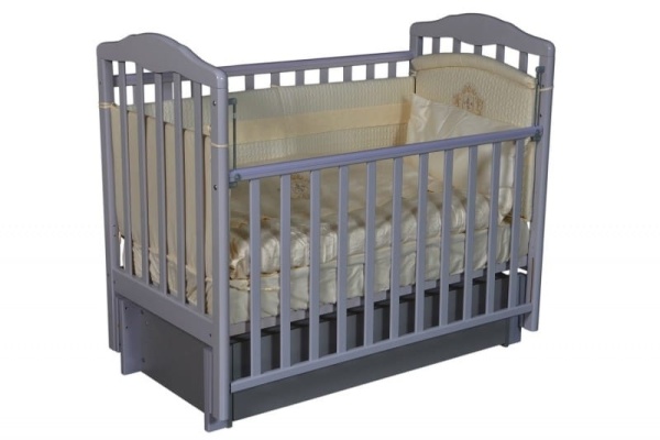 Кроватка "Алита 4/6" (универсальный маятник, ящик)