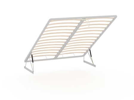 Без бренда Основание металлическое Летто Медио с ПМ (Металл Серый металл) 80x190