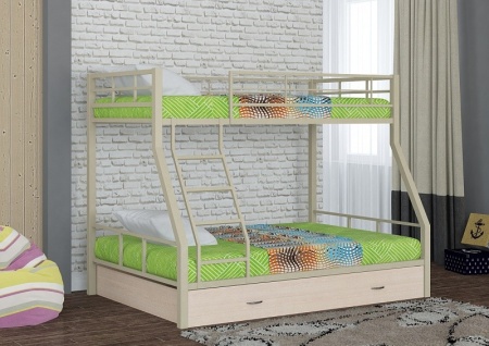 Двухъярусная кровать "Гранада 1" с ящиком