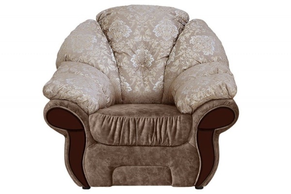 Кресло отдыха Глория-23 (декор массив орех)