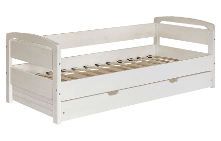 Детская Кровать Массив-Эко Школьник/Разные Цвета Ш-860 х Г-2060 х В-650 мм