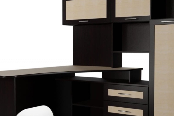 Компьютерный стол "Мебелайн-48" (тумба справа)