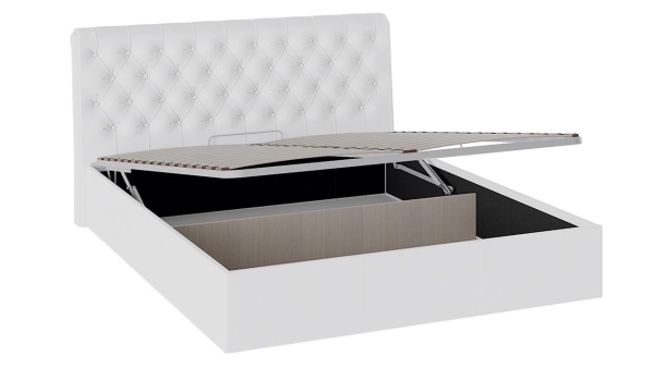 Кровать «Скарлет» с мягким изголовьем и подъемным механизмом/Разные Цвета и Размеры