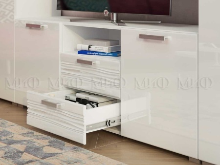 Гостиная Арт МДФ №2 (Ш-3402 x В-2150 x Г-378 мм)/Разные Цвета