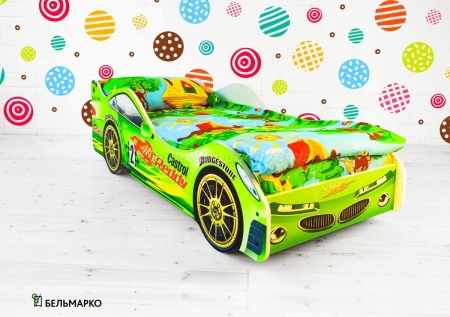 Детская кровать-тачка ВИХРЬ