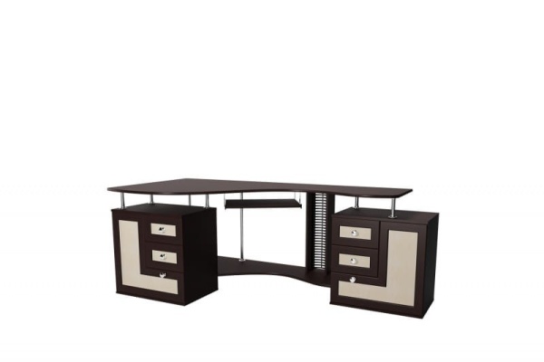Компьютерный стол "Мебелайн-8" (угол слева)