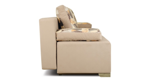 Диван «Дерби» (Maserati 04 (велюр) капучино, подушка Urban (велюр) Snow)/Д-1940х Ш-860х В-760мм