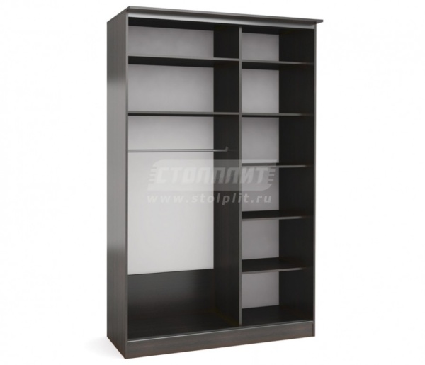 Шкаф 2-х дверный СБ-1083БП Дуб Феррара+встав Дуб Феррара+встав art 023