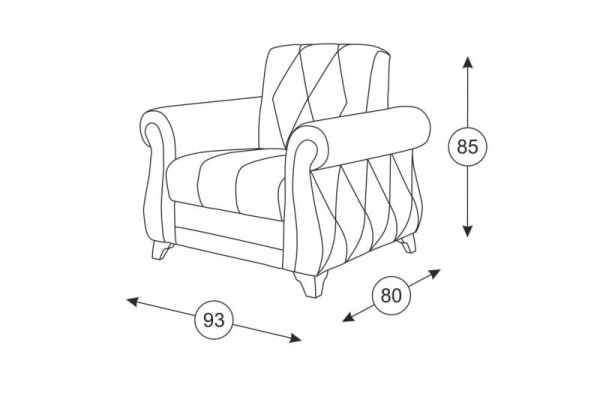 Кресло "Роуз"