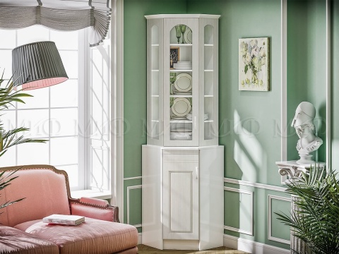 Буфет Кармен Угловой МДФ (Ш-580 x Г-580 х В-2270 мм)/Разные Цвета