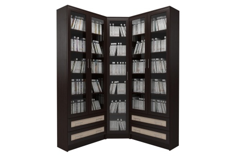 Книжный шкаф Мебелайн-39