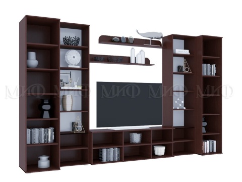 Гостиная Каролина МДФ (Ш-3668 мм x В-2236 мм x Г-524 мм)/Разные Цвета