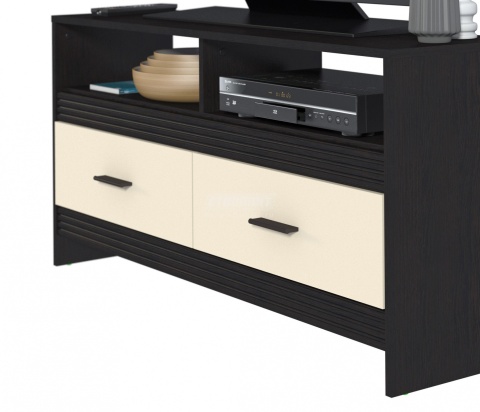 Тумба ТВ Дакота СБ-2885 Венге+Ваниль/Ш-1230 X В-600 X Г-330 мм