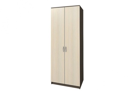 Шкаф Рига 2-х Створчатый ШК-20 с Полками Разные Цвета (Ш-800 х В-2120 х Г-520 мм)