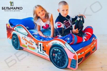 Детская кровать-тачка СТРЕЛА