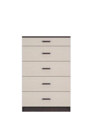 Комод Вега К-05 Венге/Дуб Молочный (Ш-694 × В-1074 × Г-417 мм)
