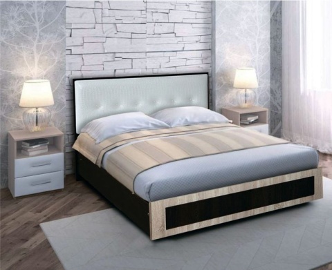 Кровать с Мягкой Спинкой и Матрасом в Подарок/Разные Цвета и Размеры