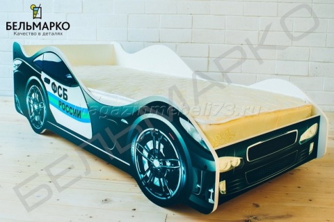 Детская кровать-тачка ФСБ