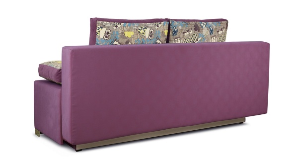 Диван «Дерби» (Maserati 18 (велюр) фиолетовый, подушка Urban (велюр) Filin)/Д-1940х Ш-860х В-760мм